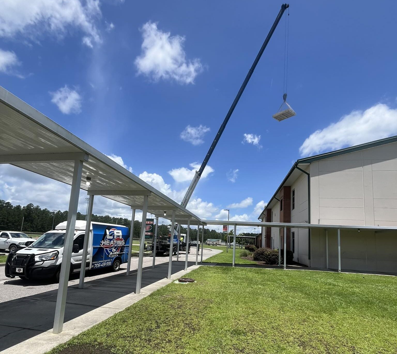 New commercial construction HVAC